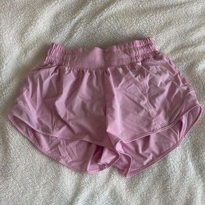 Lululemon Women's Pink Hotty Hot Shorts